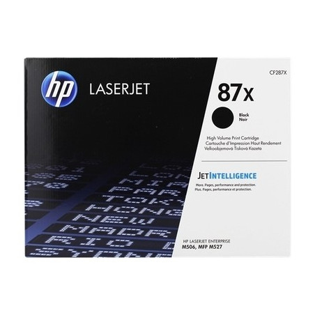 Hp 87X - Toner original Hp CF287X - Noir