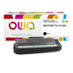 Brother 2510XL - ARMOR K16544OW Toner rema équivaut TN2510XL - Black