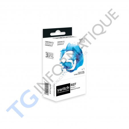 SWITCH E405XLC - cartouche compatible Epson C13T05H24010 - Cyan