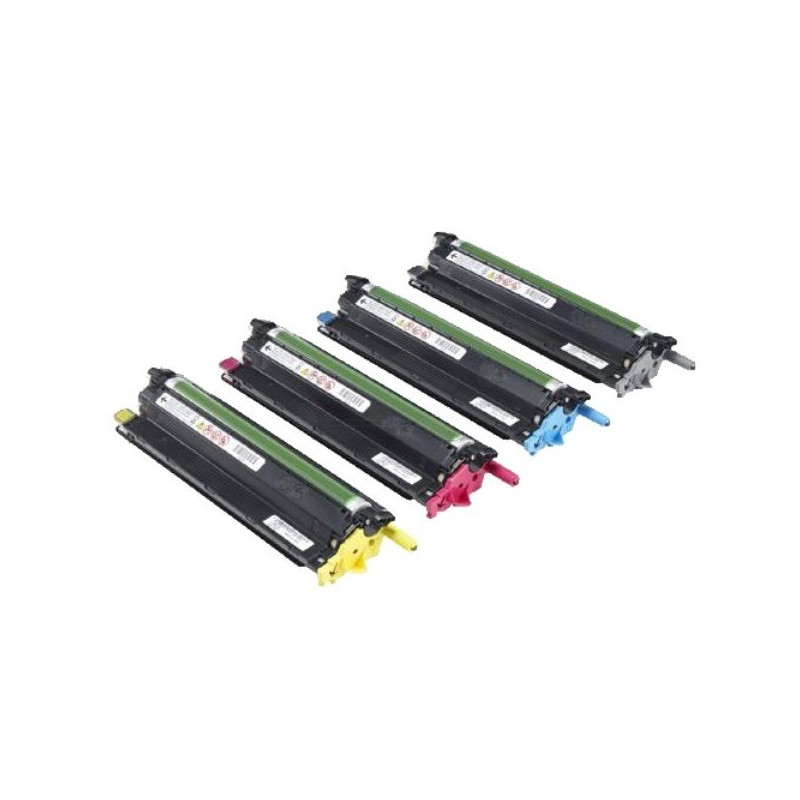 2660 - Tambour Marque Dell 593BBEJ - Noir Cyan Magenta Jaune