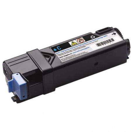 2150 - Toner Marque Dell 59311037, 9X54J - Cyan