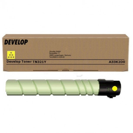 A33K2D0 - Toner Marque Develop A33K2D0 - Jaune