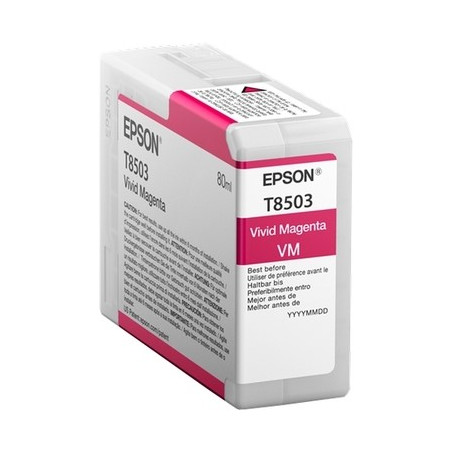 T8503 - Cart. Encre Marque Epson T850300 - Magenta