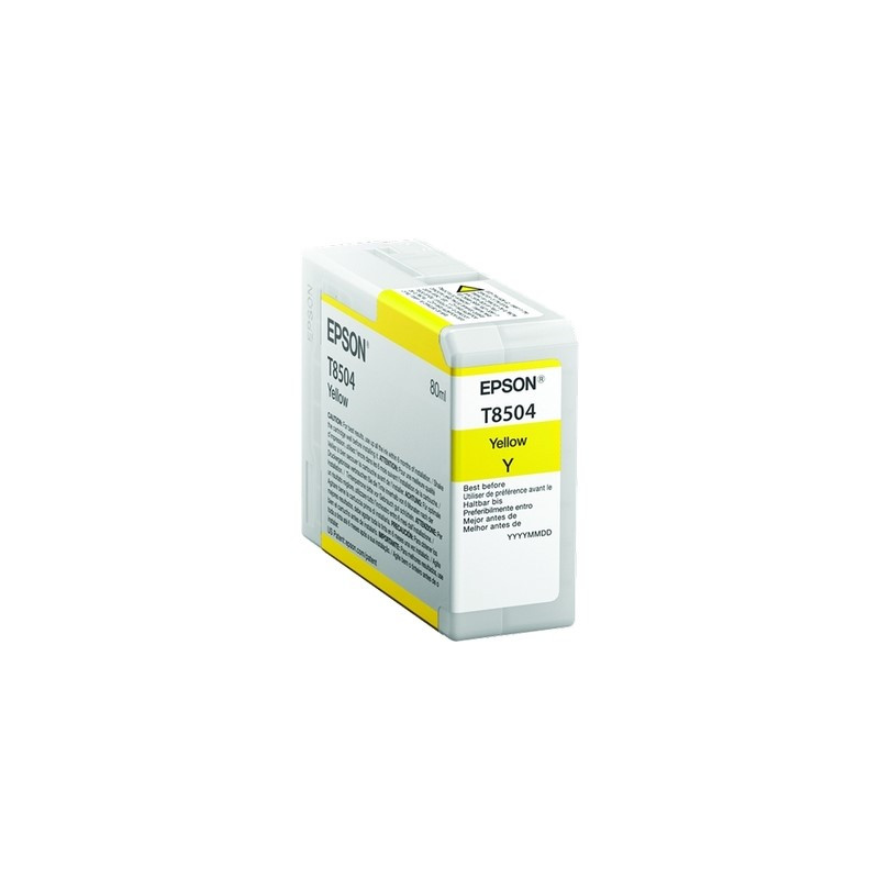 T8504 - Cart. Encre Marque Epson T850400 - Jaune