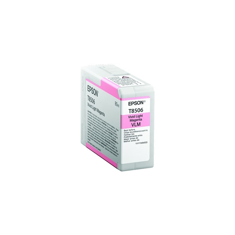 T8506 - Cart. Encre Marque Epson T850600 - Light magenta