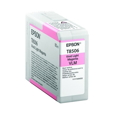 T8506 - Cart. Encre Marque Epson T850600 - Light magenta