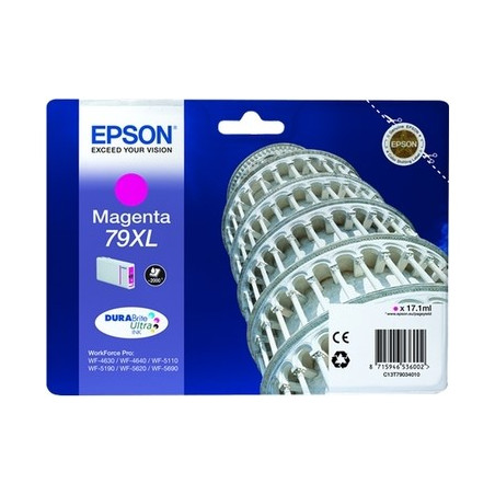 T7903 - Cart. Encre Marque Epson C13T79034010 - Magenta