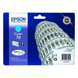 T7912 - Cart. Encre Marque Epson T791240 - Cyan