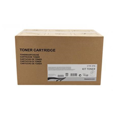 TNR376 - Toner Marque Sagem CTR-376/TNR-376 - Noir