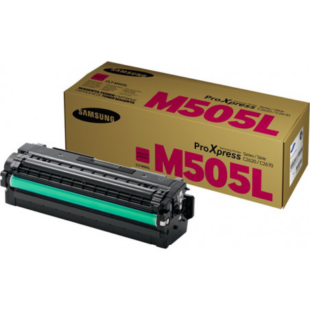 M505L - Toner Marque Samsung CLT-M505LELS, SU302A - Magenta