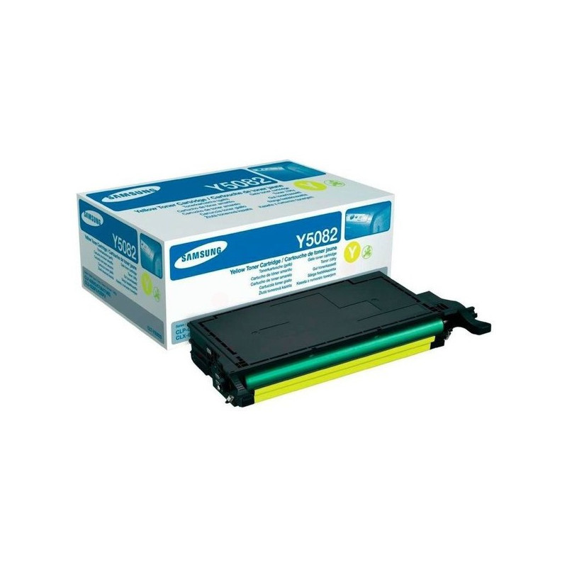 508YS - Toner Marque Samsung CLT-Y5082SELS, SU533A - Jaune