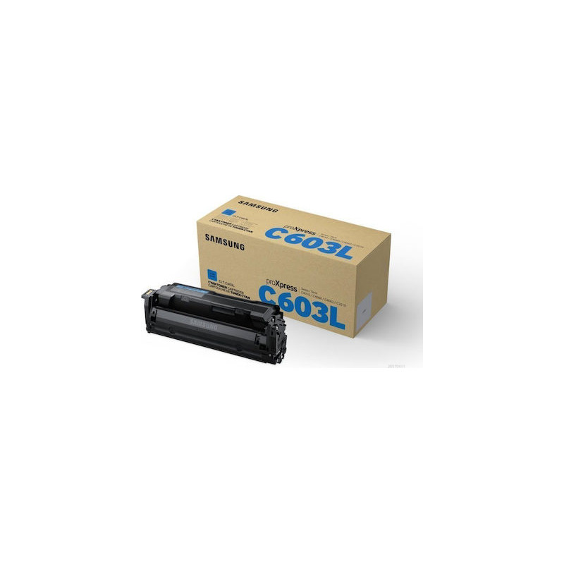 603C - Toner Marque Samsung CLT-C603LELS, SU080A - Cyan
