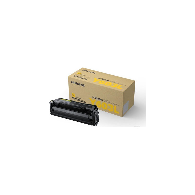 603Y - Toner Marque Samsung CLT-Y603LELS, SU557A - Jaune