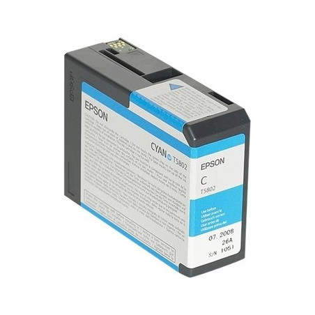 T5802 - Cart. Encre Marque Epson T580200 - Cyan