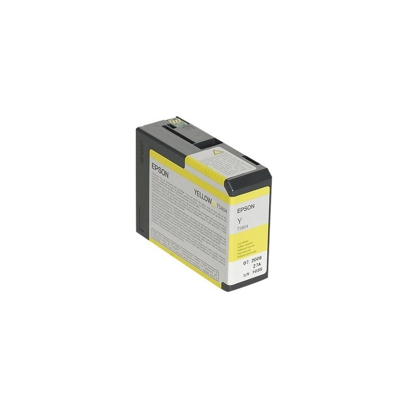 T5804 - Cart. Encre Marque Epson T580400 - Jaune