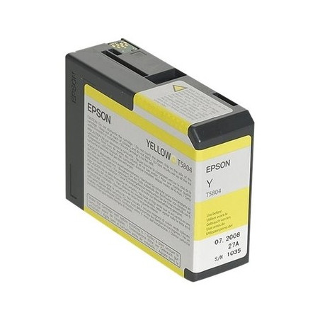 T5804 - Cart. Encre Marque Epson T580400 - Jaune