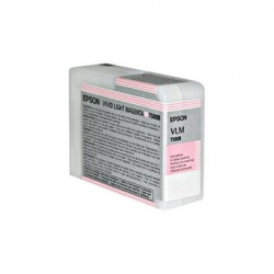 T580B - Cart. Encre Marque Epson T580B00 - Light magenta