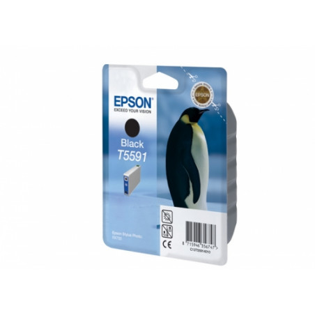 T5591 - Cart. Encre Marque Epson T5591 - noir