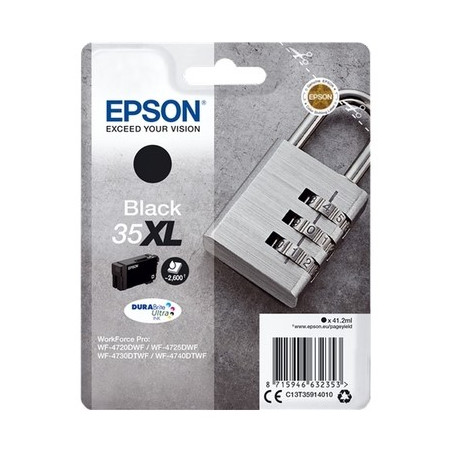 35XL - Cart. Encre Marque Epson T35914010 - noir