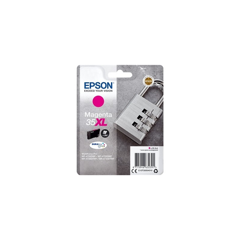 35XL - Cart. Encre Marque Epson T35934010 - Magenta