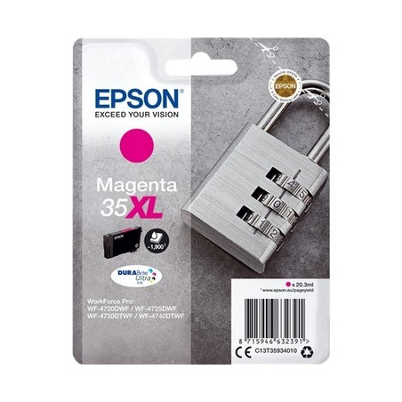 35XL - Cart. Encre Marque Epson T35934010 - Magenta