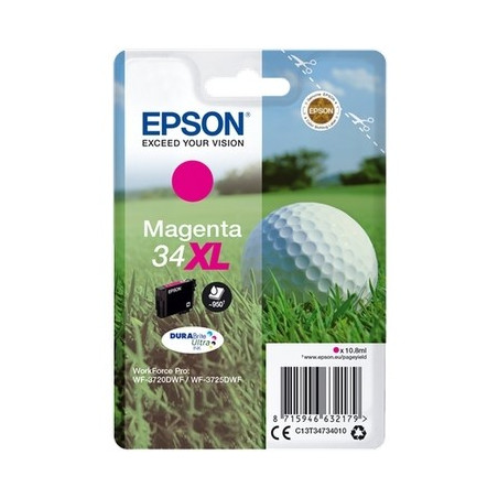 34XL - Cart. Encre Marque Epson T347340 - Magenta