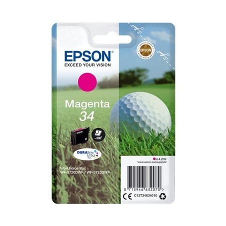 34 - Cart. Encre Marque Epson T346340 - Magenta