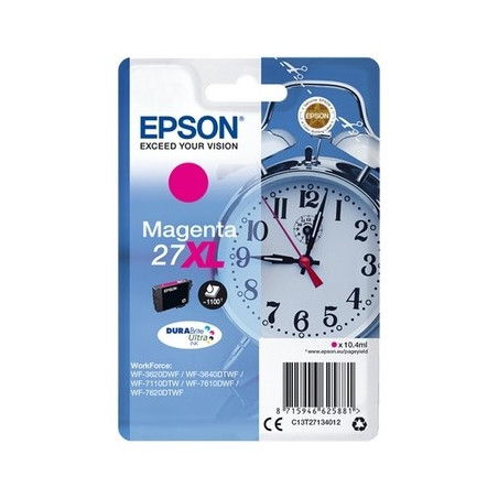 27XL - Cart. Encre Marque Epson C13T27134012 - Magenta