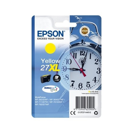 27XL - Cart. Encre Marque Epson C13T27144012 - Jaune