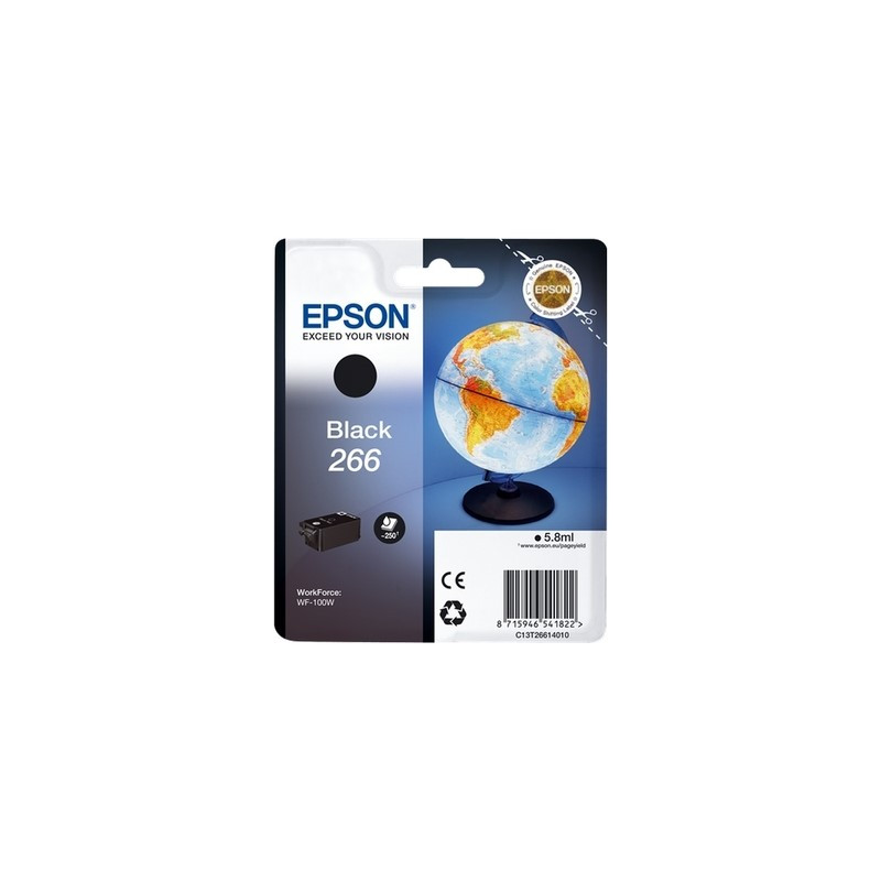 T266 - Cart. Encre Marque Epson T266140 - noir