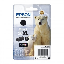26XL - Cart. Encre Marque Epson C13T26214012 - noir