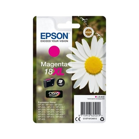 18XL - Cart. Encre Marque Epson C13T18134012 - Magenta