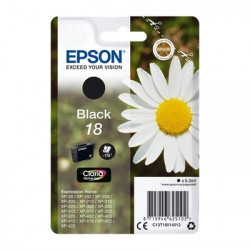 18 - Cart. Encre Marque Epson T180140 - noir