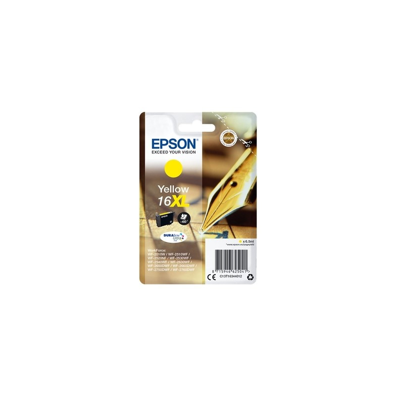 16XL - Cart. Encre Marque Epson C13T16344012 - Jaune