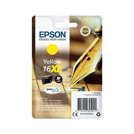 16XL - Cart. Encre Marque Epson C13T16344012 - Jaune