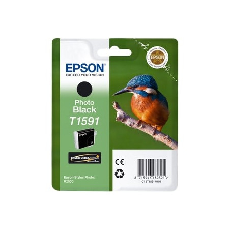 1591 - Cart. Encre Marque Epson T159140 - noir