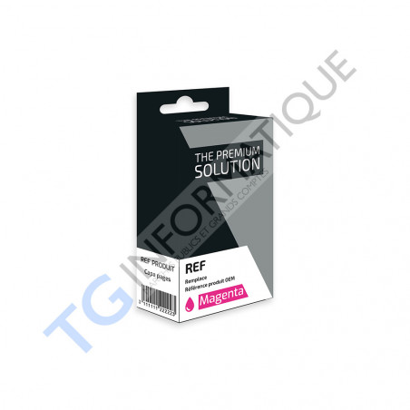 TPS RGC41M - cartouche équivalente à Ricoh GC-41ML 405767 - Magenta