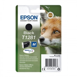 1281 - Cart. Encre Marque Epson C13T12814011 - noir