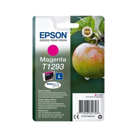 1293 - Cart. Encre Marque Epson C13T12934012 - Magenta