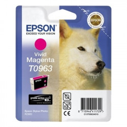 T0963 - Cart. Encre Marque Epson T0963 - Loup - Magenta