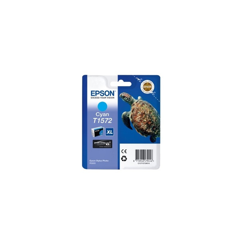 1572 - Cart. Encre Marque Epson T157240 - Cyan