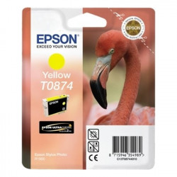 T0874 - Cart. Encre Marque Epson T087440 - Jaune
