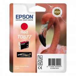 T0877 - Cart. Encre Marque Epson T087740 - Rouge