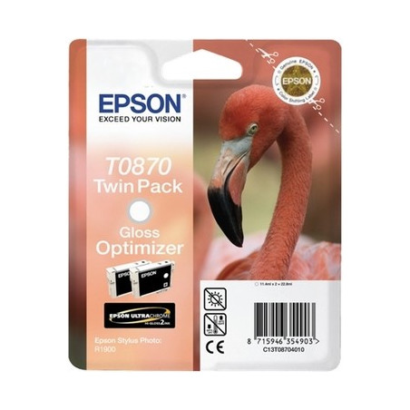 T0870 - Cart. Encre Marque Epson T087040 - Glossy