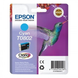 T0802 - Cart. Encre Marque Epson C13T08024011 - Cyan