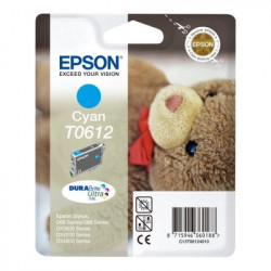 T0612 - Cart. Encre Marque Epson C13T06124010 - Cyan