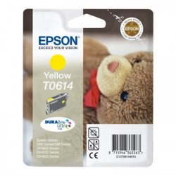 T0614 - Cart. Encre Marque Epson C13T06144010 - Jaune