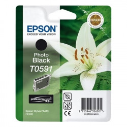 T0591 - Cart. Encre Marque Epson T059140 - Photo noir