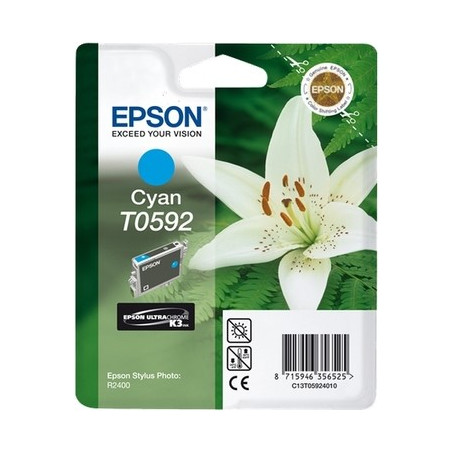 T0592 - Cart. Encre Marque Epson T059240 - Cyan