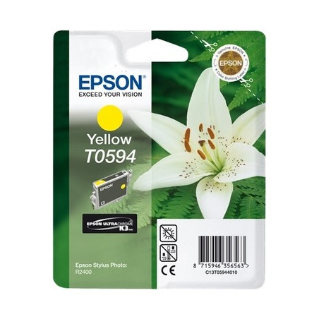 T0594 - Cart. Encre Marque Epson T059440 - Jaune